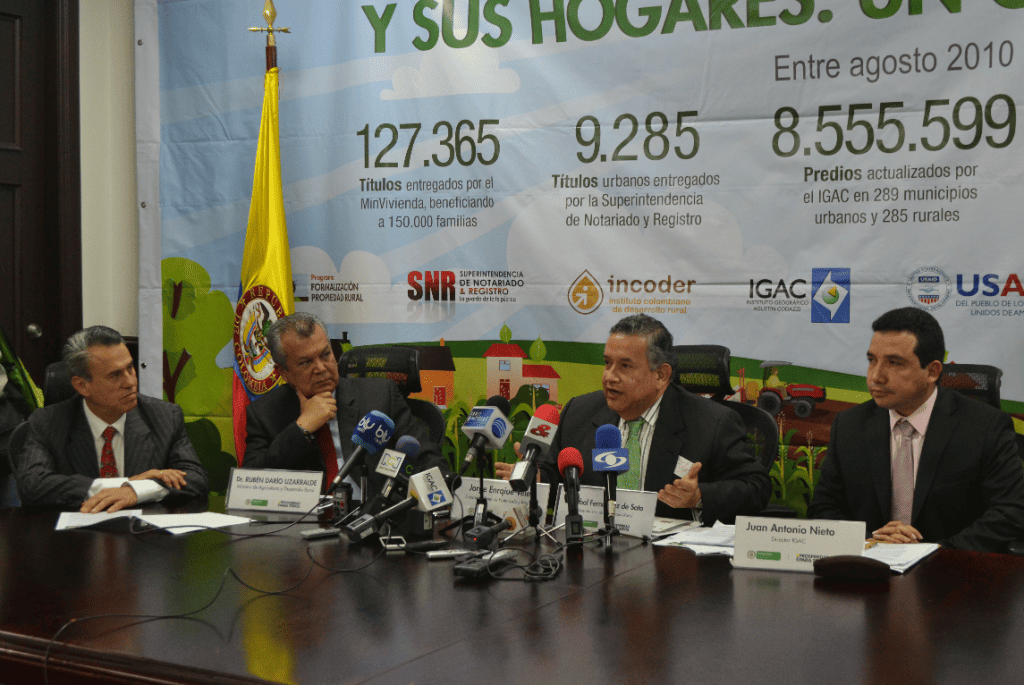 “U.C.N.C.” e Incoder firman convenio interinstitucional.